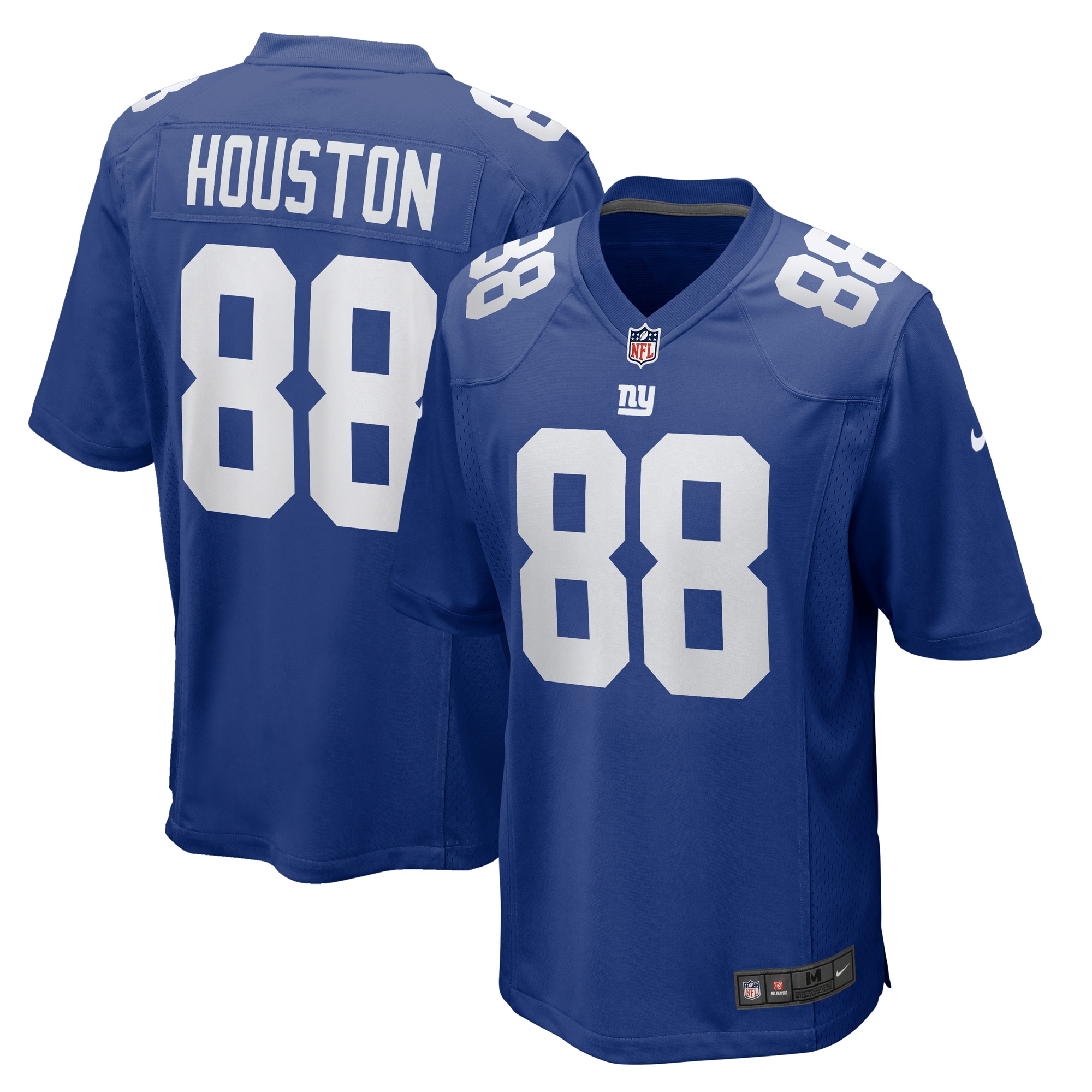 Men's New York Giants Dennis Houston Nike Royal Game Jersey