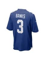 Men's New York Giants Deonte Banks Nike Royal Game Jersey