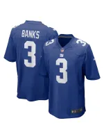 Men's New York Giants Deonte Banks Nike Royal Game Jersey
