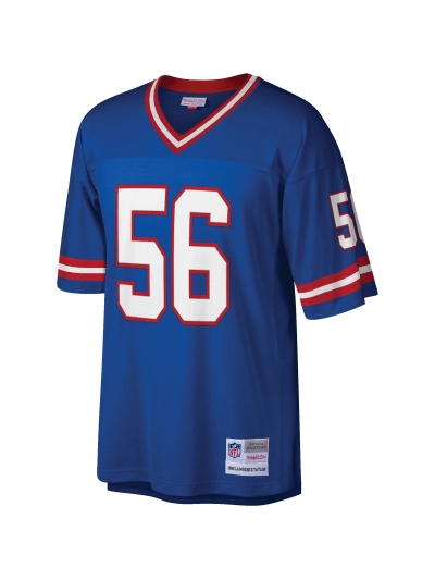 Men's New York Giants Lawrence Taylor Mitchell & Ness Royal Legacy Replica Jersey 02