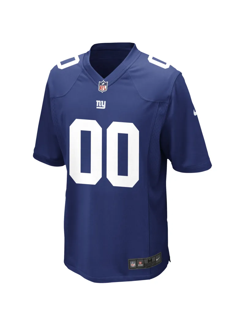 Men's New York Giants Nike Royal Custom Game Jersey