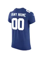 Men's New York Giants Nike Royal Vapor Untouchable Custom Elite Jersey