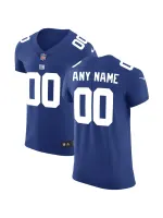 Men's New York Giants Nike Royal Vapor Untouchable Custom Elite Jersey