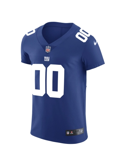 Men's New York Giants Nike Royal Vapor Untouchable Custom Elite Jersey 02