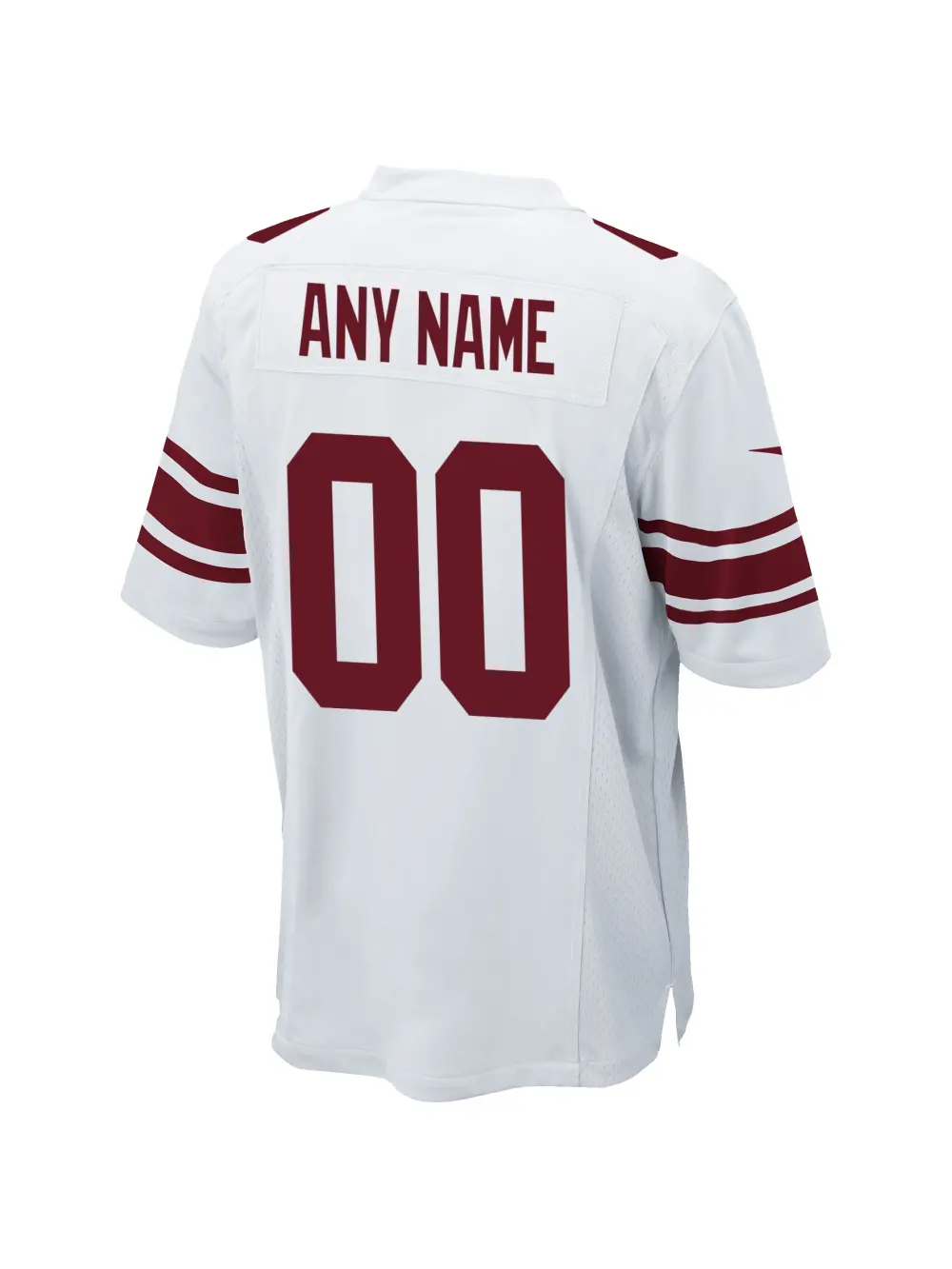 Men's New York Giants Nike White Custom Game Jersey