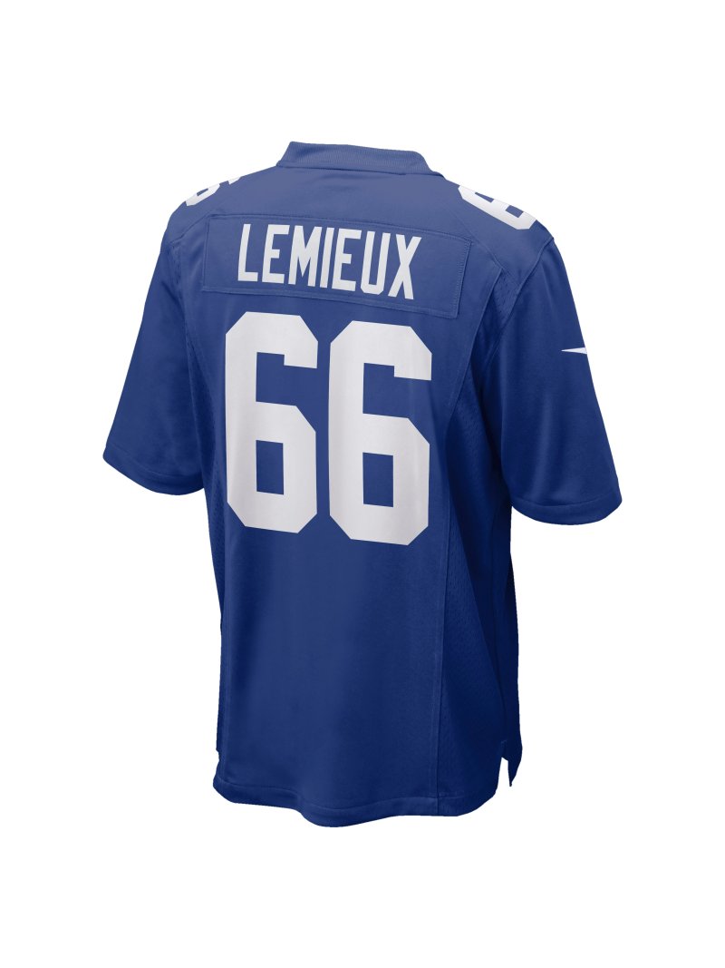Men's New York Giants Shane Lemieux Nike Royal Game Jersey