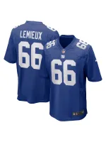 Men's New York Giants Shane Lemieux Nike Royal Game Jersey