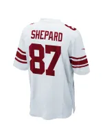 Men's New York Giants Sterling Shepard Nike White Game Jersey