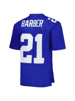Men's New York Giants Tiki Barber Mitchell & Ness Royal Legacy Replica Jersey