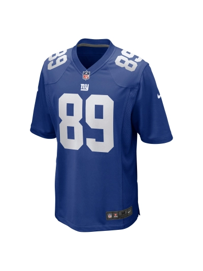 Men's New York Giants Tommy Sweeney Nike Royal Game Jersey 02