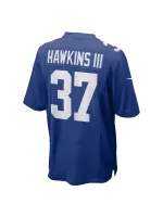 Men's New York Giants Tre Hawkins Nike Royal Game Jersey