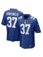 Men's New York Giants Tre Hawkins Nike Royal Game Jersey