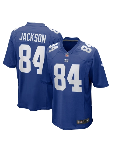 Men's New York Giants Tyree Jackson Nike Royal Game Jersey 01