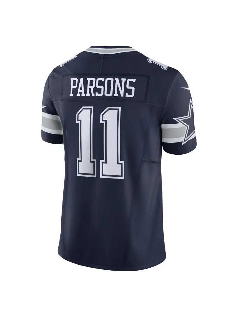 Men's Dallas Cowboys Micah Parsons Nike Navy Vapor F.U.S.E. Limited Jersey