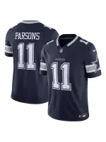 Men's Dallas Cowboys Micah Parsons Nike Navy Vapor F.U.S.E. Limited Jersey