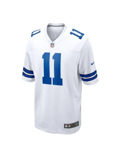Men's Dallas Cowboys Micah Parsons Nike White Game Player Jersey 02