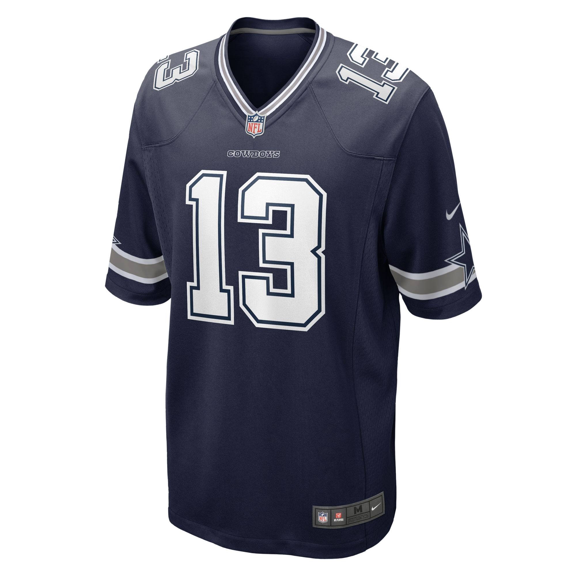 Men's Dallas Cowboys Michael Gallup Nike Navy Game Jersey