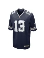 Men's Dallas Cowboys Michael Gallup Nike Navy Game Jersey