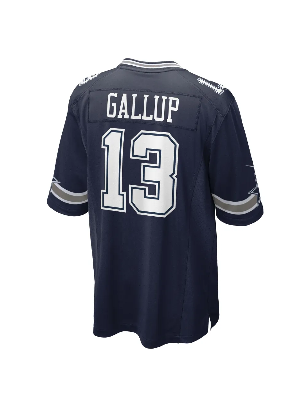 Men's Dallas Cowboys Michael Gallup Nike Navy Game Jersey