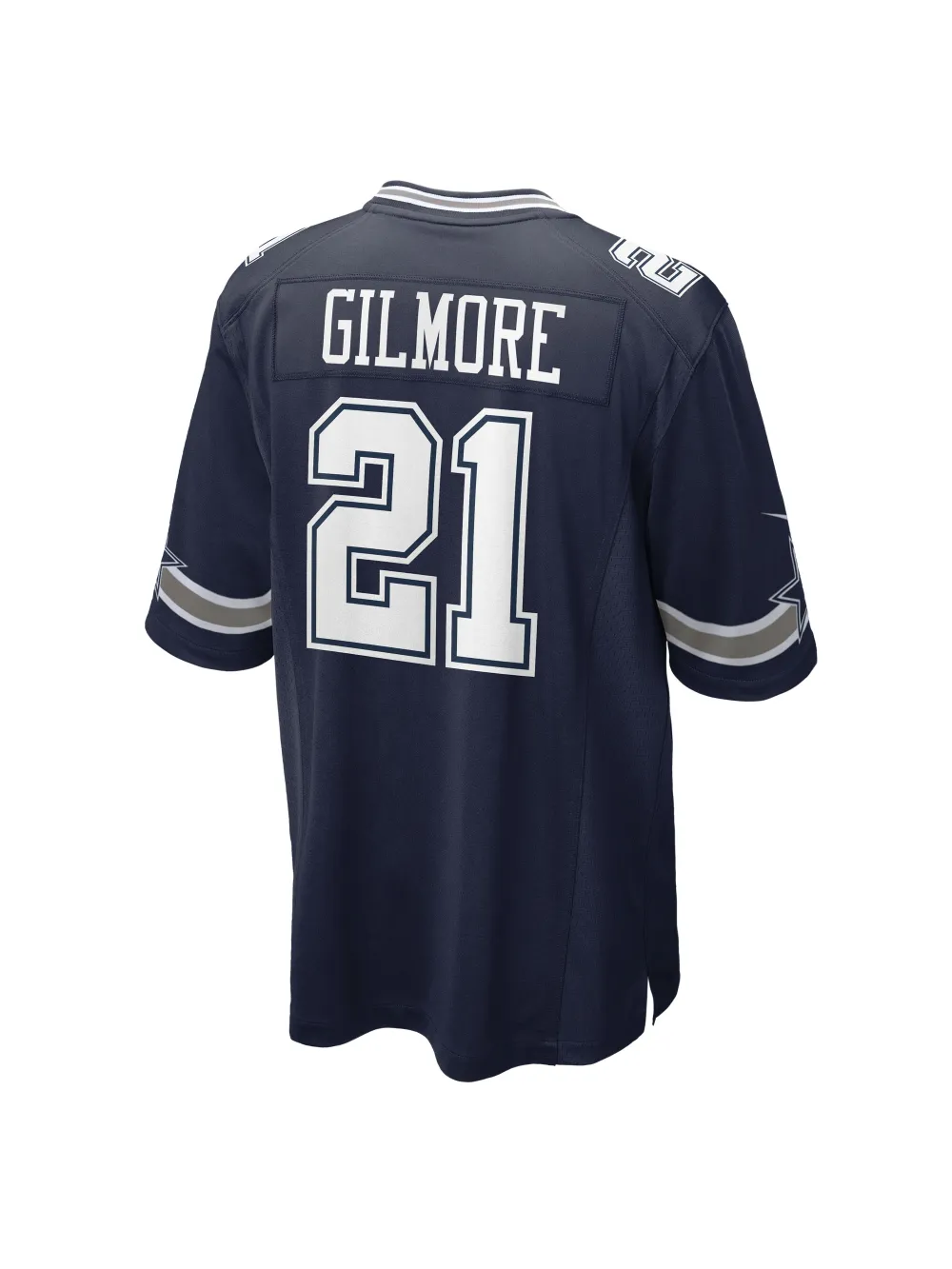 Men's Dallas Cowboys Stephon Gilmore Nike Navy Game Jersey
