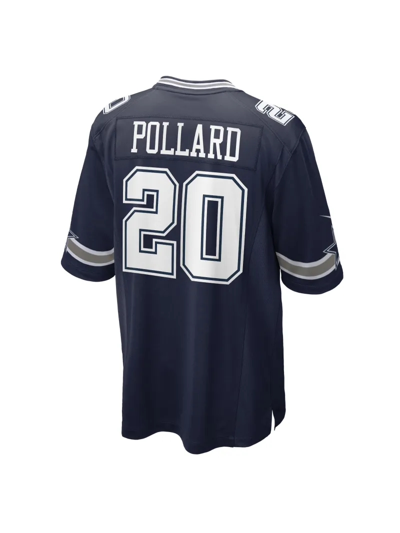 Men's Dallas Cowboys Tony Pollard Nike Navy Game Player Jersey