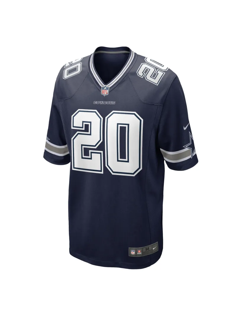 Men's Dallas Cowboys Tony Pollard Nike Navy Game Player Jersey