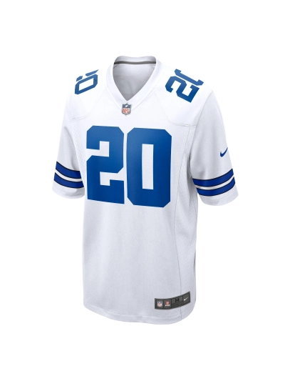 Men's Dallas Cowboys Tony Pollard Nike White Game Player Jersey 02