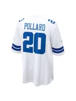 Men's Dallas Cowboys Tony Pollard Nike White Game Player Jersey