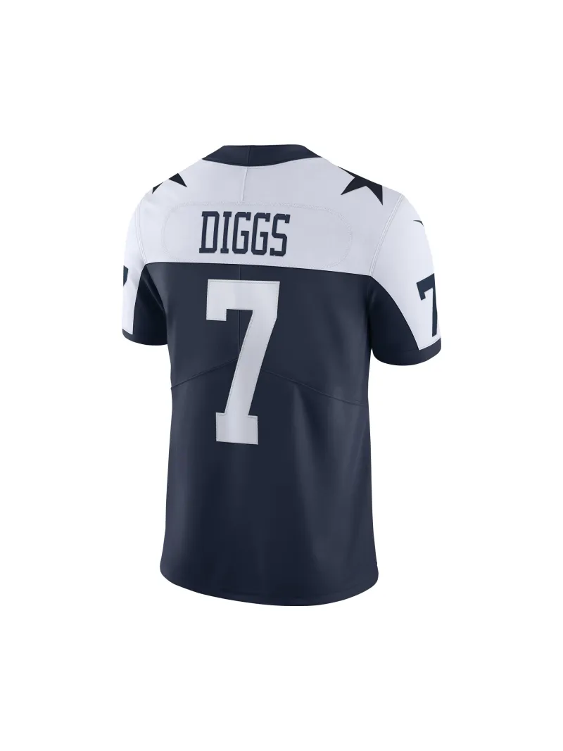 Men's Dallas Cowboys Trevon Diggs Nike Navy Alternate Vapor Limited Jersey
