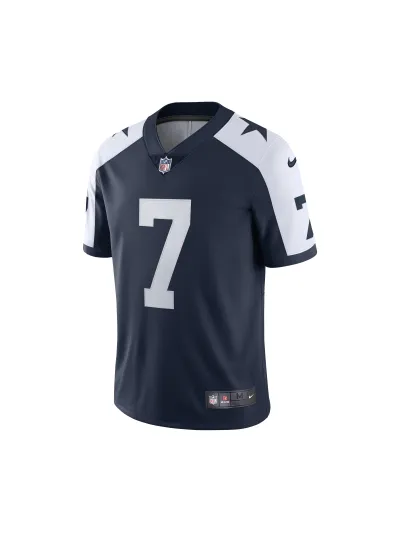 Men's Dallas Cowboys Trevon Diggs Nike Navy Alternate Vapor Limited Jersey 02