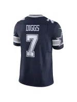 Men's Dallas Cowboys Trevon Diggs Nike Navy Vapor F.U.S.E. Limited Jersey