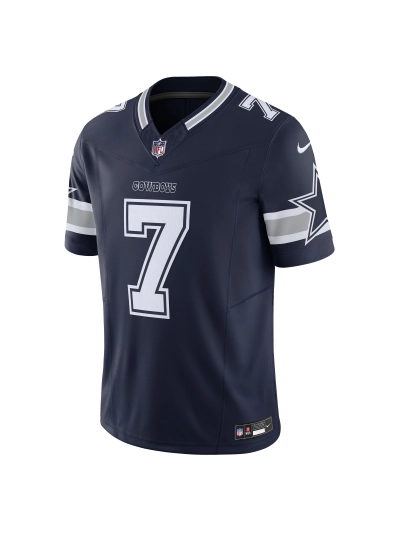 Men's Dallas Cowboys Trevon Diggs Nike Navy Vapor F.U.S.E. Limited Jersey 02