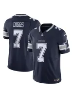 Men's Dallas Cowboys Trevon Diggs Nike Navy Vapor F.U.S.E. Limited Jersey