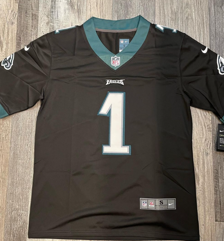 Men's Philadelphia Eagles Jalen Hurts Nike Black Legends Jersey review Sane