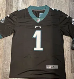 Men's Philadelphia Eagles Jalen Hurts Nike Black Legends Jersey review Sane