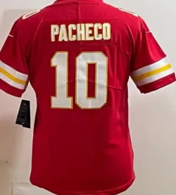Men's Kansas City Chiefs Isiah Pacheco Nike Red Super Bowl LVIII Game Jersey review XSJQ