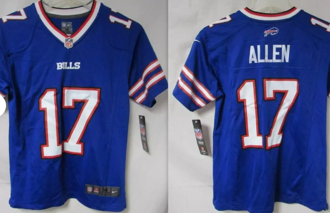 Men's Buffalo Bills Josh Allen Nike Royal Legend Jersey review ANNA