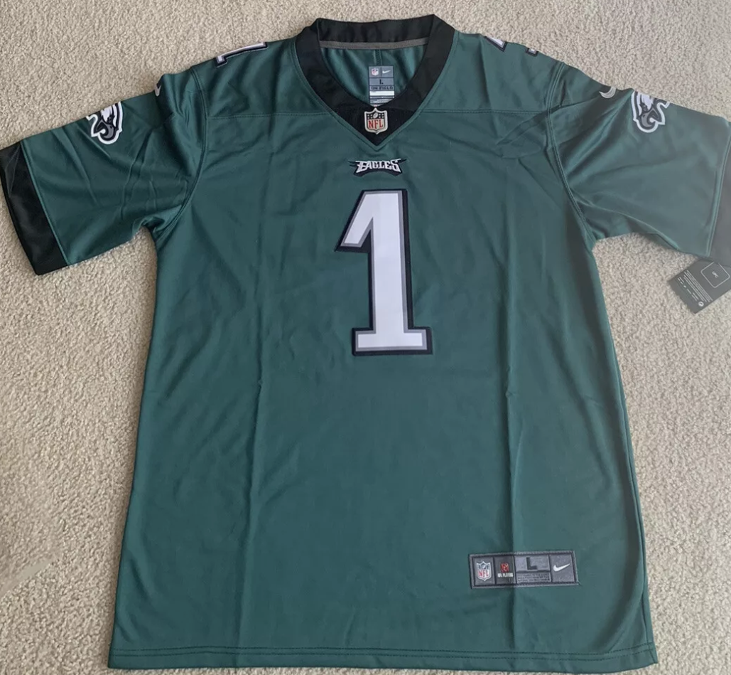 Philadelphia Eagles Jalen Hurts Men's Nike Midnight Green Legend Jersey review Wioww