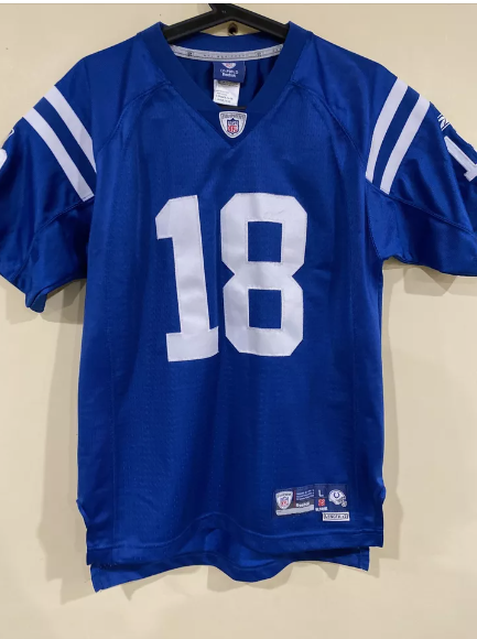 Men's Indianapolis Colts Peyton Manning Mitchell & Ness Royal Legacy Replica Jersey review Koi