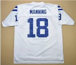 Men's Indianapolis Colts Peyton Manning Mitchell & Ness White Legacy Replica Jersey review Dwtwe