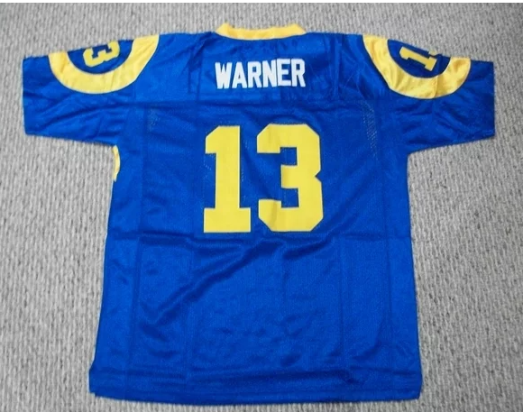 Los Angeles Rams Kurt Warner Mitchell & Ness Royal Legacy Replica Jersey review Tony 01