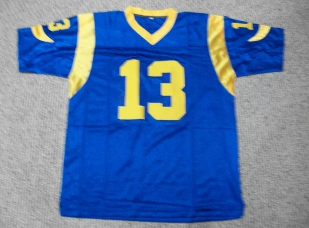 Los Angeles Rams Kurt Warner Mitchell & Ness Royal Legacy Replica Jersey review Tony 02