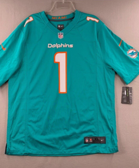 Miami Dolphins Tua Tagovailoa Nike Aqua Legend Jersey review Gene