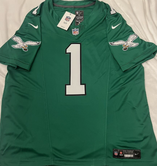 Philadelphia Eagles Jalen Hurts Men's Nike Kelly Green Alternate Legends Jersey review Edmund 01