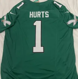 Philadelphia Eagles Jalen Hurts Men's Nike Kelly Green Alternate Legends Jersey review Edmund 02