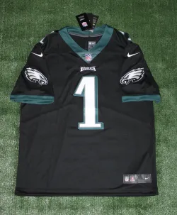 Philadelphia Eagles Jalen Hurts Men's Nike Black Vapor FUSE Limited Jersey review Davis