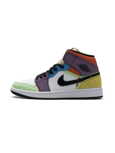 POP  Jordan 1 Mid SE Multi-Color (W),  CW1140-100 02