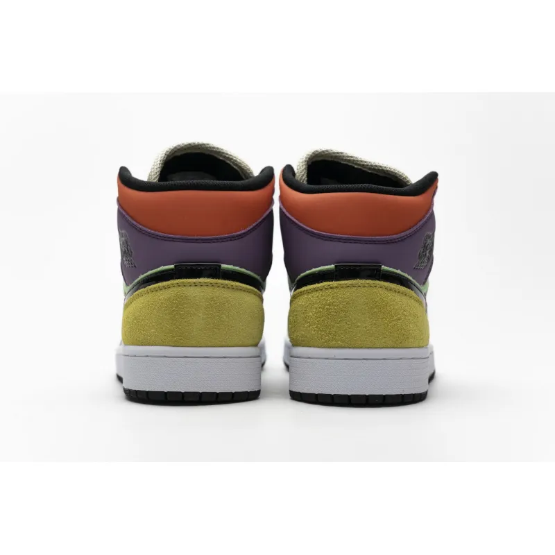  BootsMastersLin Jordan 1 Mid SE Multi-Color (W),  CW1140-100 the best replica sneaker 