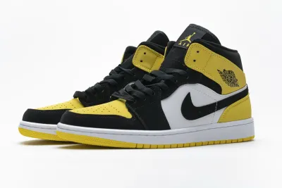 POP   Jordan 1 Mid Yellow Toe Black, 852542-071 01