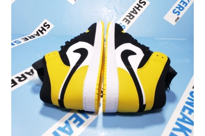 POP   Jordan 1 Mid Yellow Toe Black, 852542-071 02